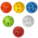 6-Pack Plastic Golf Training Balls For Driving Range/Swing Practice At Home