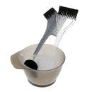 Hair Color Dye Bowl Comb Brushes Cape Earmuff Tool Kit Set For Tint Coloring
