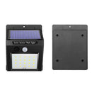 Waterproof PIR Motion Sensor Activated Solar Lamp Garden Wall Light (30 LED A
