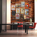 3Pcs Retro Metal Tin Signs Decorative Wine Beer Coffee Iron Sheet Wall Decor