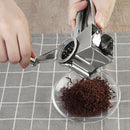 Rotary Cheese Grater Stainless Steel Slicer Hard Cheese Parmesan Chocolate