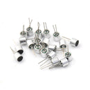 20Pcs Electret Microphone Inserts 6050 with PCB Pins CondenseRCES
