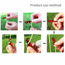 Aluminum Alloy Cord Adjuster Tent Tensioners Rope Adjuster for Tent Hiking  M8K1