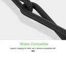 USB Type-C to USB-C 3.1 Nylon Braided 3A Charging Cable Male to Male Data Cable