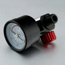 1/4" BSP Threads Mini Air Regulator Tail Pressure Gauge Tool For Spray Gun YM