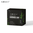 AuQuest Bamboo Charcoal Soap Exfoliation Pores Shrink Bioactive Whitening B