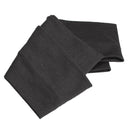 2Pcs Women Yoga Fitness Running Cotton Elastic Headband Hair Strap Black A