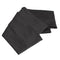 2Pcs Women Yoga Fitness Running Cotton Elastic Headband Hair Strap Black A