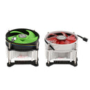 4 Pin CPU Cooler Fans Case Quiet Heatsinks for Computer PC 90x90mm Green