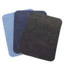 12Pcs Premium Denim Sewing Patches Knee No-Sew Iron On Jeans