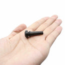 Durable Ebony 4/4 3/4 Size Violin Tail Nail for Fasten Tailpiece DIY Violin