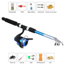 Beginner Children'S Fishing Rod Set Lightweight And Portable Retractable Fi C2S1