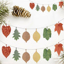 220cm Autumn 6 Maple Leaf Thanksgiving Day Wedding Hanging Holiday Decoratio Hn