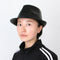 Unisex Retro Faux Leather Pork Pie Hat Classic Gentleman Flat Top Fedora Cap