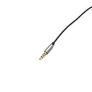 DIY Replacement 1.2m Audio Cable Repair Headset Wire Black and gray