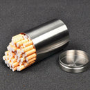 Stainless Steel Sealed Cans Travel Portable Storage Tank Small Tea Caddy Storage
