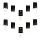 10Pieces 2A 600V 2N60 MOSFET 3-pin N-Channel Field Effect Transistor TO-220F