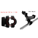 Fishing Rod Holder for Boat Ship, Adjustable 360 Degree Pole Rack Support with 2