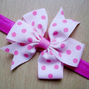 10pcs Girls y Children Satin Headband Hair Bow Ba Accessories A