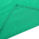 10X 25*25CM Soft Microfiber Polish Towel Absorbent Green Car Wash Cleaning T0R1.
