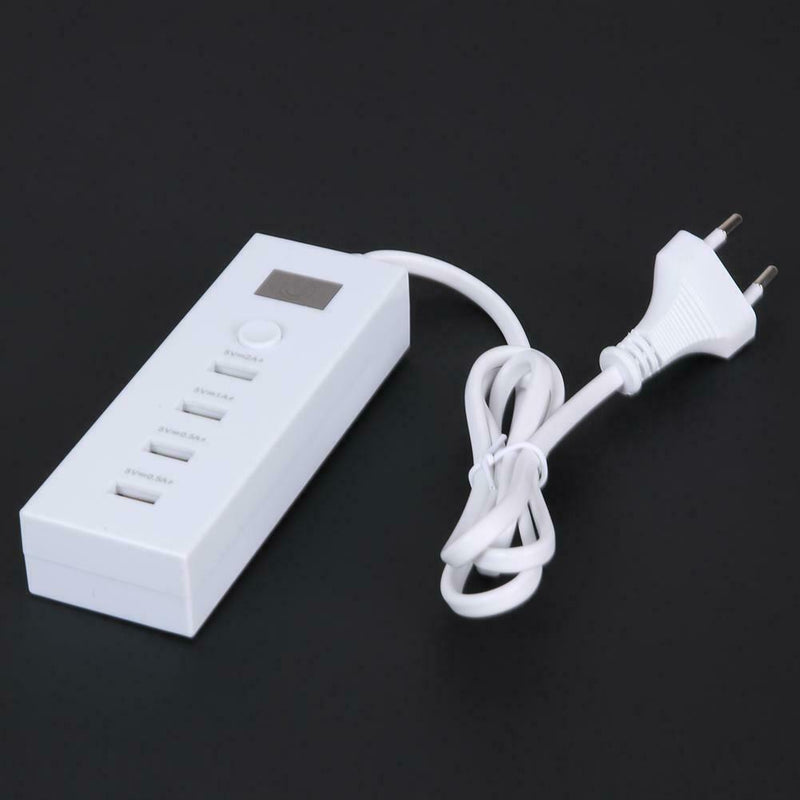 USB 4 Port Multifunction Charger Quick Charging 5V 2A Extension Socket(EU)