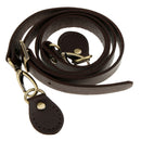 2x Adjustable Leather Shoulder Bag Strap Handle Replacement with Snap Buckle