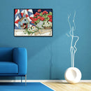 Full Round Drill 5D DIY Diamond Painting Flower Embroidery Art Kit (LG152)