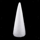 3Pc Cone Styrofoam Foam DIY Christmas Tree Base Material Ornament 15/20/25cm