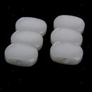 6 Pcs Beautiful Guitar Tuner White Pearloid Acrylic Buttons