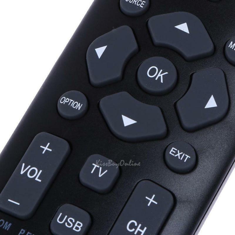 Black Replacement Remote Control for TLC-925 TCL LCD LED Smart TV