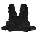 Radio Walkie Talkie Chest Pocket Harness Bags Pack Backpack Holster Two W X8P3