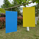 20PCS DOUBLE SIDED STICKY FLY TRAP WATERPROOF FLYING PLANT INSECT GLUE TRAPPER