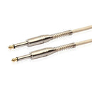 Braided Cable 1/4 '' 6.35mm Jack Male to 1M Male Audio Cable