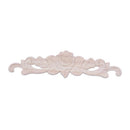 Wood Carved Corner Onlay Applique Frame Decor Furniture Craft Unpainted Dec