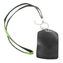 Rhinestone Bling Crystal Custom Lanyard Vertical ID Badge Holder (Light Gre