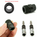 Teeth Metal Free Wheel Spline Alternator Clutch Pulley Removal Tool Universal