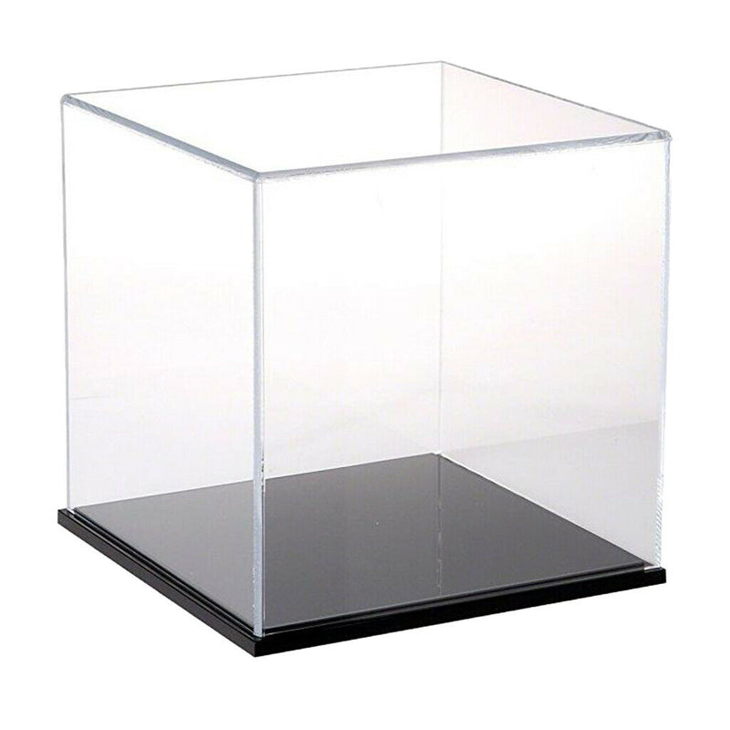 Clear Acrylic Display Show Case Dust-proof Protection Storage Box 20x20x20cm