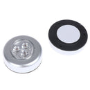 1 Pcs LED Car Touch Lights Push Tap Stick On Click Lamps Battery PowereME