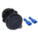 12V USB Car Mobile Phone Charger Car LED Display Voltmeter Two In One