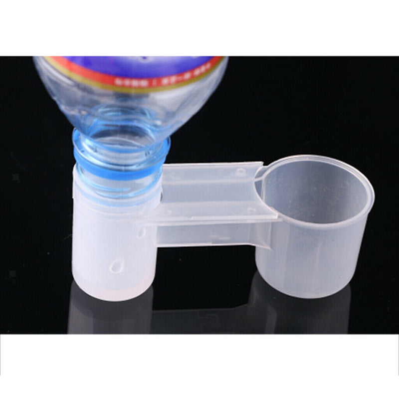 Plastic Pet Drinker Feeder Water Bottle Cup For Bird Chicken Pigeon