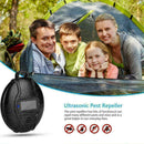 Portable Solar/USB Ultrasonic Pest Mosquito Fly Repeller Outdoor Compass J1 I3U9