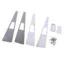 1/10 Metal Anti-skid Plate Intake Grille Front Hood Side Plate For RC -4