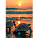 5D DIY Full Drill Diamond Painting Cross Stitch Kit (Sandy Beach-k528)