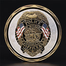 Michael Police Officer Badge Patron Saint Commemorative Challenge Coin Gift M+