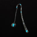 Luminous Night Elf Sun Bookmarks Label Read MakerFeather Book StationerySilve ^i