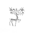 Christmas Xmas Party Reindeer Elk Brooch for Suit Badge Boutonniere Corsage