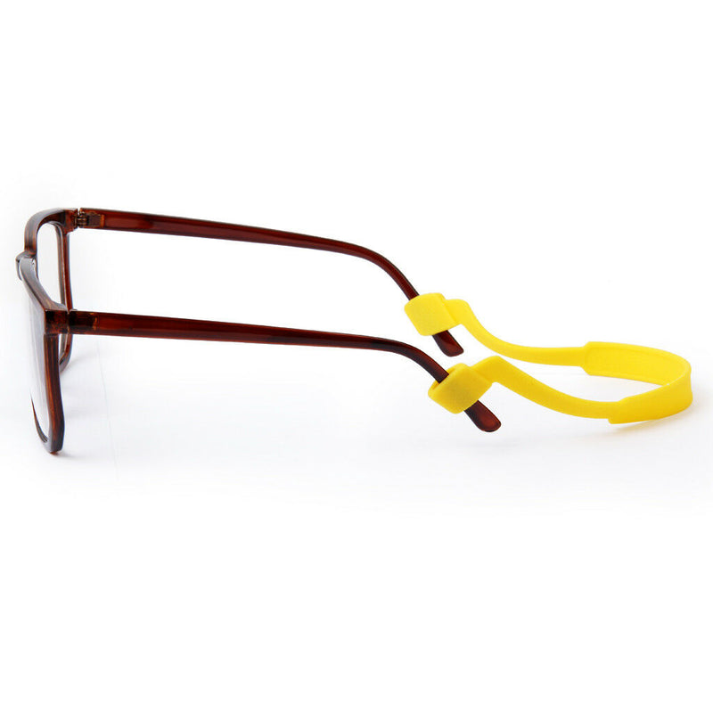 Yellow Silicon Glasses Sunglasses Safety Retainer Strap Cord for Children