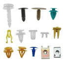 200PCS Auto Car Mixed Fastener Clip Bumper Fender Trim Panel Plastic Door Z5R4