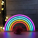 New Cute Rainbow Neon Sign Led Rainbow Light Lamp for Dorm Decor Rainbow De