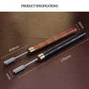 1 Piece (Random Color) DIY Leather Craft Edge Oil Treatment Tool Tip Roller T1E4